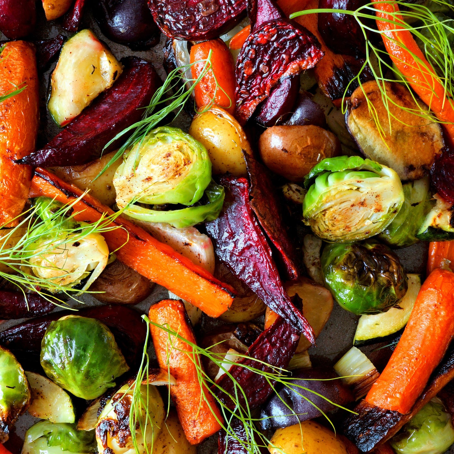 Roasted Veggie Spaghetti